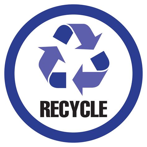 floor tape store mighty  recycle blue floor sign