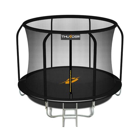 Trampolina ogrodowa z siatką wewnętrzną Thunder 244 cm Thunder