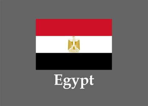 Egypt Flag And Name Greeting Card For Sale By Frederick Holiday