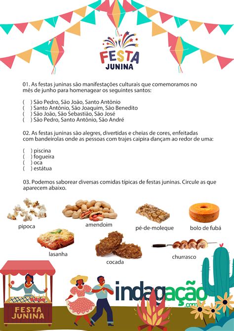 Ficha Para Festa Junina LIBRAIN