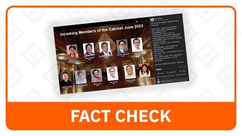 Fact Check Marcos Didn T Release List Of New Cabinet Members