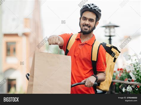 Courier Bicycle Image & Photo (Free Trial) | Bigstock