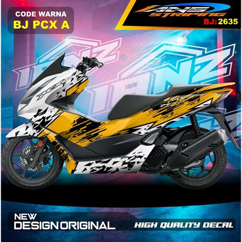 Jual DECAL STICKER FULL BODY PCX 150 DECAL STICKER MOTOR HONDA PCX