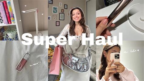 Super Haul 🎀🛍️🪞 Mis últimas Compras Youtube