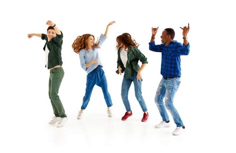 People Dancing On White Stock Photos Pictures And Royalty Free Images