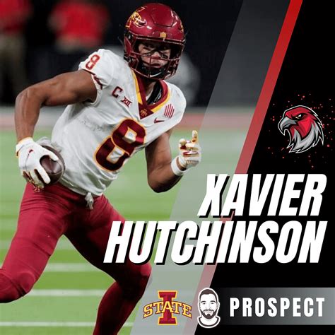 Xavier Hutchinson Der Talentierte Wide Receiver Von Iowa State