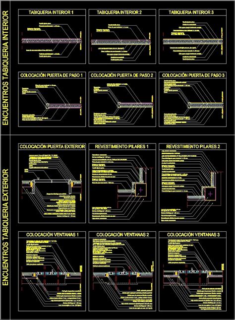 Gypsum Board Details DWG Detail For AutoCAD Designs CAD