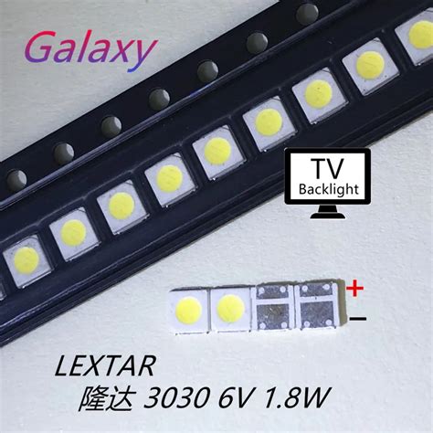 Pcs Lextar Good High Power Led Backlight W V Cool White