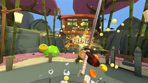 Oculus Quest 游戏《水果忍者2》fruit Ninja Vr 2 520vr游戏