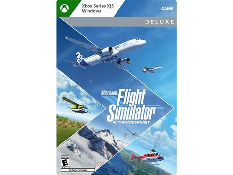 Microsoft Flight Simulator 40th Anniversary Deluxe Edition Xbox Series