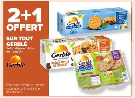 Promo Gerbl Chez Carrefour Icatalogue Fr