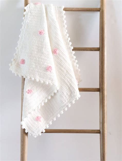 50 Free Modern Crochet Baby Girl Blanket Patterns - Daisy Farm Crafts