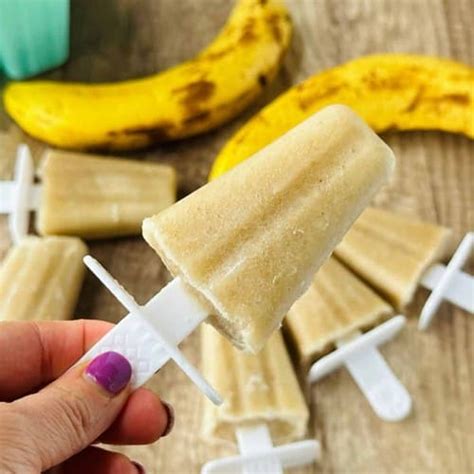 Homemade Banana Popsicle Recipe Nuts And Twigs