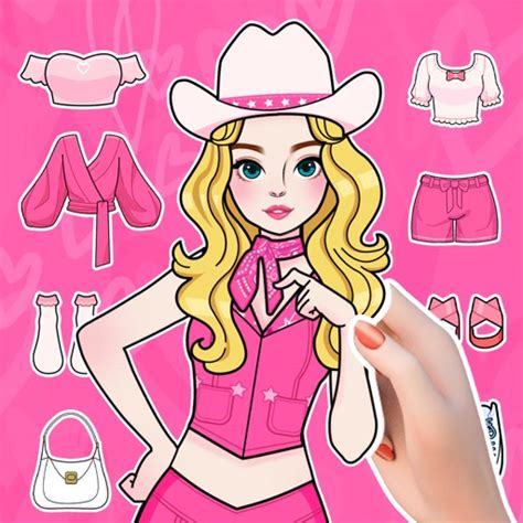 Paper Doll Makeover And Dress Up By Getsmart Llc