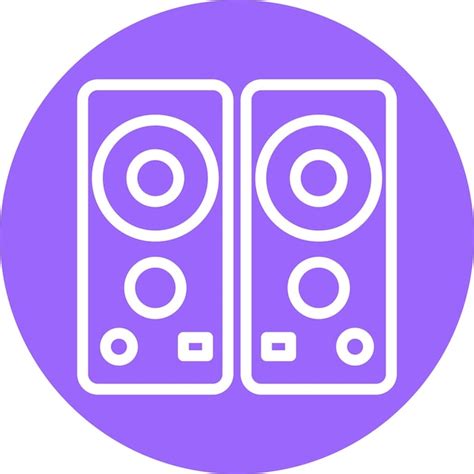 Premium Vector Speaker Icon Style