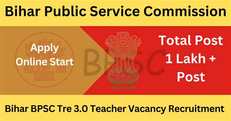 Bihar BPSC Tre 3 0 Teacher Vacancy Recruitment Notification 2024 Admit