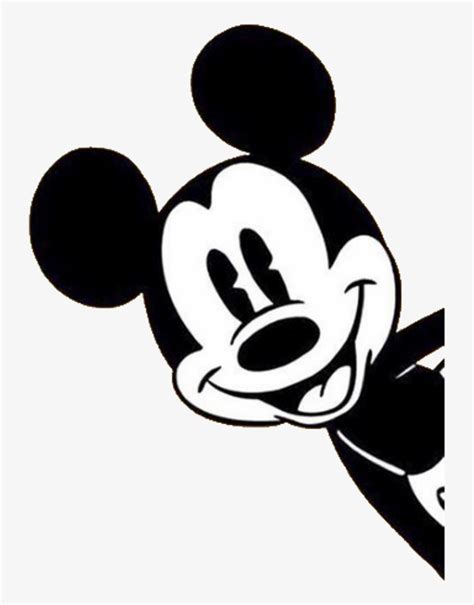 Mickey Mouse Black And White Clip Art