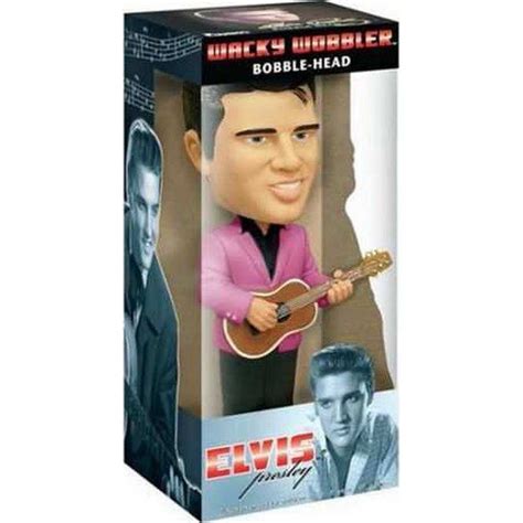 Funko Elvis Presley Wacky Wobbler Bobble Head Arte Em Miniaturas