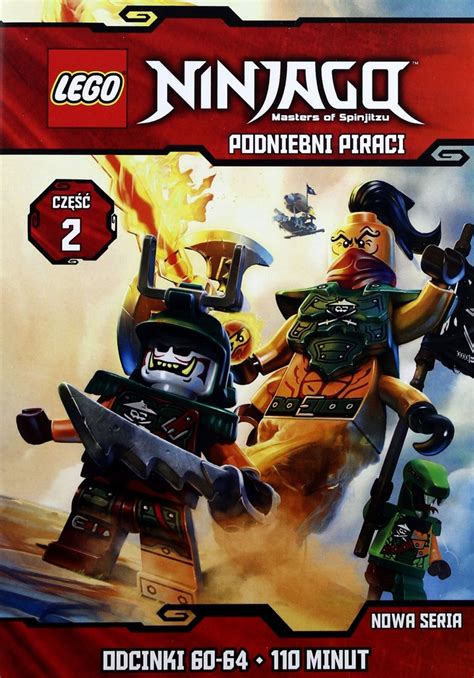 LEGO NINJAGO PODNIEBNI PIRACI CZĘŚĆ 2 DVD 11124743437 oficjalne