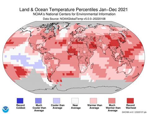 Was Worlds Th Warmest Year On Record National Oceanic And