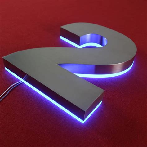 Buy Inch Backlit Led House Numbers Stainless Steel Led D Floating