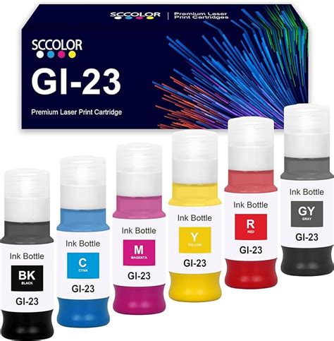 Amazon Splendidcolor GI 23 GI23 Ink Remanufactured GI23 GI 23 Ink