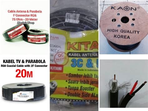 Beberapa Pilihan Merk Kabel Coaxial Rg6 Yang Bagus Dan Perbedaan Rg59 Ngulas Merk