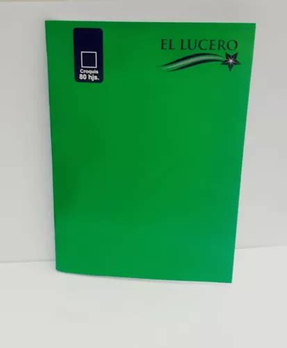 Cuaderno College Croquis El Lucero Hojas Unidades Cuotas Sin