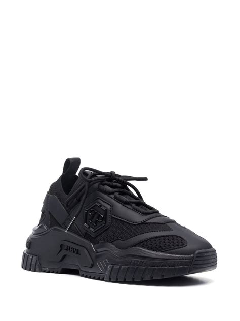 Philipp Plein Predator Low Top Sneakers Black FARFETCH