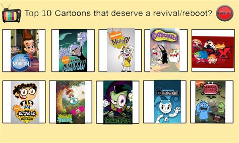 My Top 10 Nick Shows that deserves a comeback by LilJahmir08 on DeviantArt