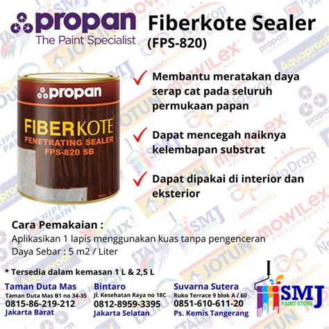 Jual Cat Dasar Listplank GRC Conwood PROPAN FIBERKOTE SEALER FPS 820 1L