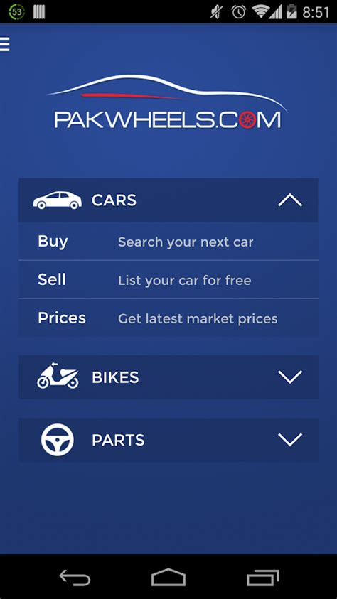 PakWheels Buy Sell Cars Android Apps On Google Play