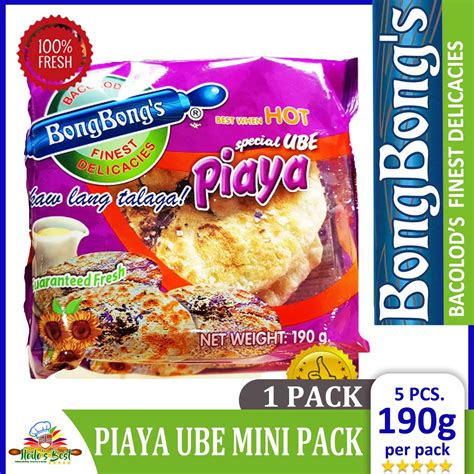 Iloilo S Best Piaya Ube Mini Pack Bongbong S Finest Delicacies