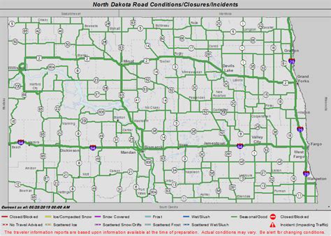 Minnesota Road Conditions Map Secretmuseum