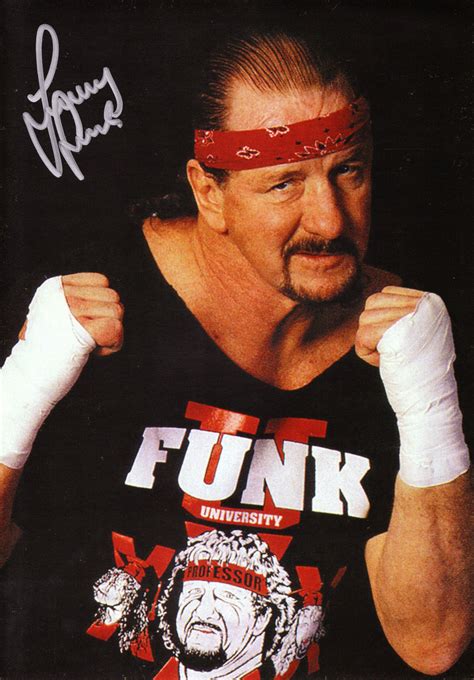 Terry Funk Wrestling Signed Promo Photo – RetroWrestling.com