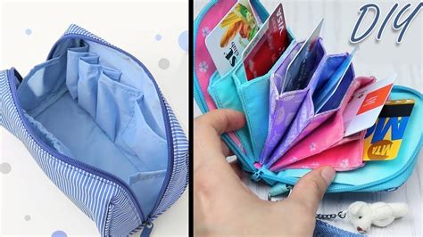 Diy Accordion Wallet Storage Bag Step By Step Handmade Tutorial Woman