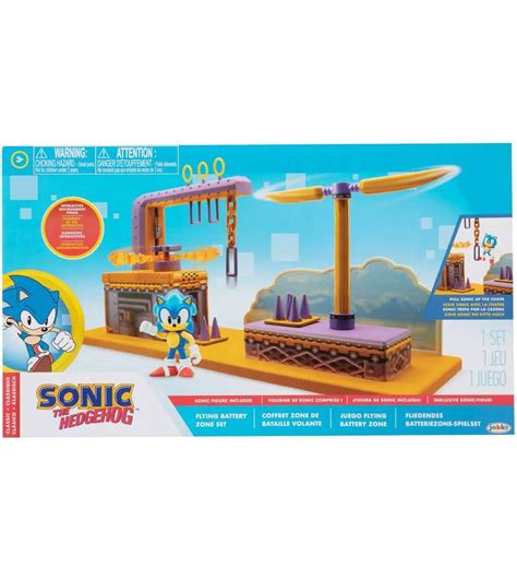 Sonic The Hedgehog Flying Battery Zone Set Jakks Pacific - ToyWiz