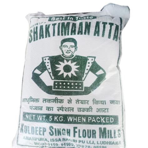 Indian Wheat Kg Shaktimaan Atta Packaging Type Bag At Rs Bag