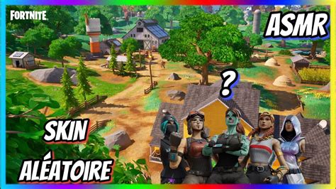 Asmr Skin Aléatoire Challenge Sur Fortnite YouTube