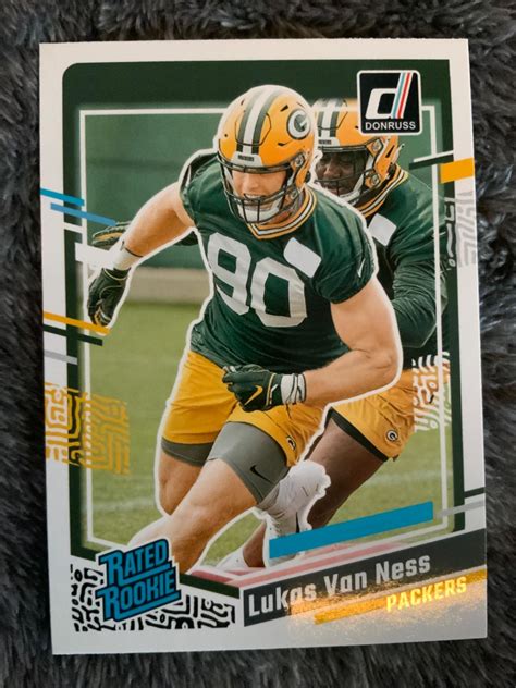 Lukas Van Ness Ungraded Panini Donruss