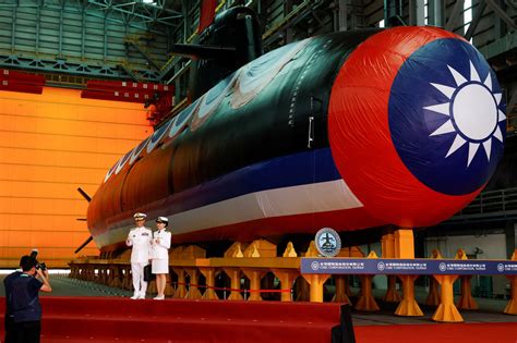 Taiwan Unveils First Domestically Made Submarine