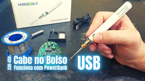 Ferro De Solda Usb Handskit Youtube