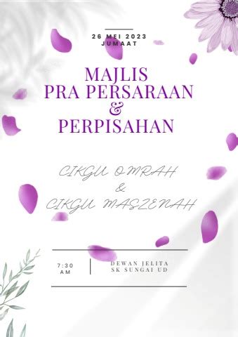 Majlis Persaraan Dan Perpisahan Jannahbosini Flip Pdf Anyflip