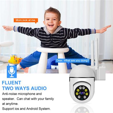 Wireless Wifi Surveillance Camera Smart Home Night Vision