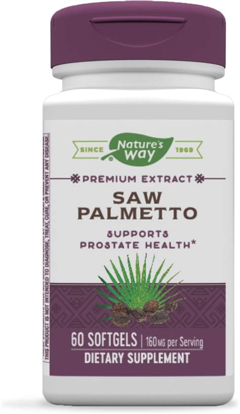 Amazon Puritan S Pride Saw Palmetto Standardized Extract Mg