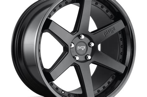 Llanta De Aleaci N M Altair Gloss Black Matte Black Niche Road Wheels