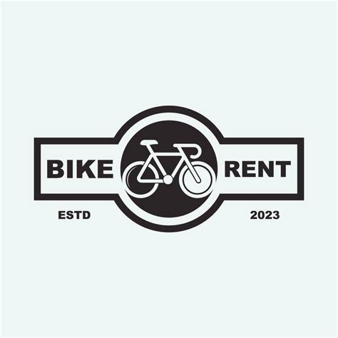 Bicycle Shop Logo Design Vector Image Bicycle Logo Concept Icon Vector