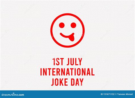 International Joke Day Background Illustration Happy Yellow Face