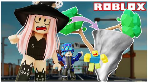 Intentamos Sobrevivir De Los Desastres Naturales Roblox Youtube