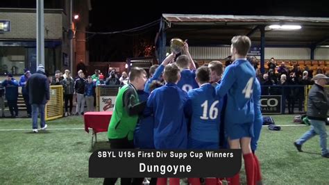 Dungoyne V Glendowan Under S First Div Supp Cup Th December